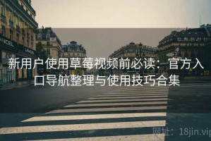 新用户使用草莓视频前必读：官方入口导航整理与使用技巧合集