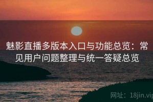 魅影直播多版本入口与功能总览：常见用户问题整理与统一答疑总览
