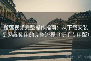 榴莲视频完整操作指南：从下载安装到熟练使用的完整流程（新手专用版）