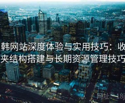 日韩网站深度体验与实用技巧：收藏夹结构搭建与长期资源管理技巧