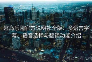 趣岛乐园官方说明补全版：多语言字幕、语音选择与翻译功能介绍