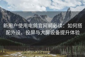新用户使用电鸽官网前必读：如何搭配外设、投屏与大屏设备提升体验