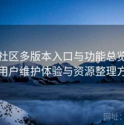 番茄社区多版本入口与功能总览：长期用户维护体验与资源整理方案