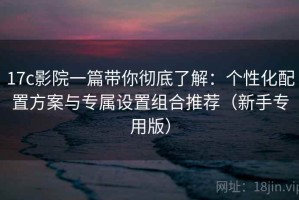 17c影院一篇带你彻底了解：个性化配置方案与专属设置组合推荐（新手专用版）