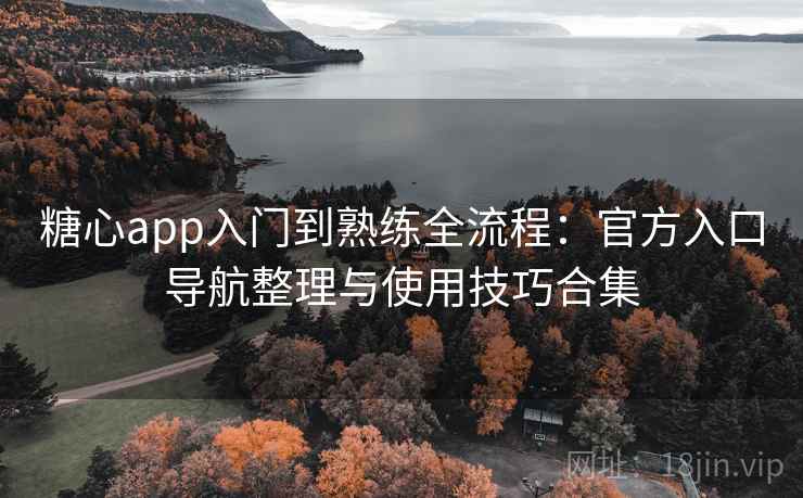 糖心app入门到熟练全流程：官方入口导航整理与使用技巧合集