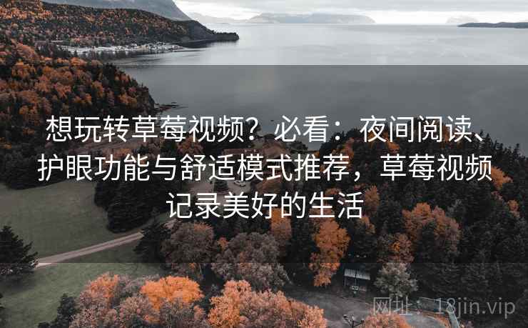 想玩转草莓视频？必看：夜间阅读、护眼功能与舒适模式推荐，草莓视频记录美好的生活