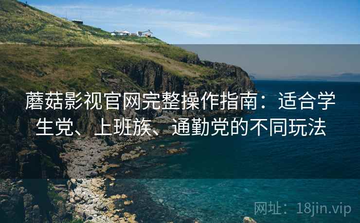 蘑菇影视官网完整操作指南：适合学生党、上班族、通勤党的不同玩法
