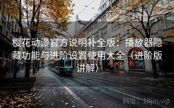 樱花动漫官方说明补全版：播放器隐藏功能与进阶设置使用大全（进阶版讲解）