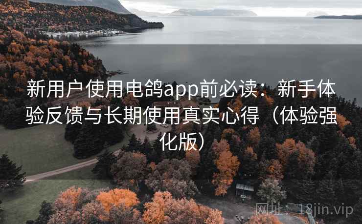 新用户使用电鸽app前必读：新手体验反馈与长期使用真实心得（体验强化版）
