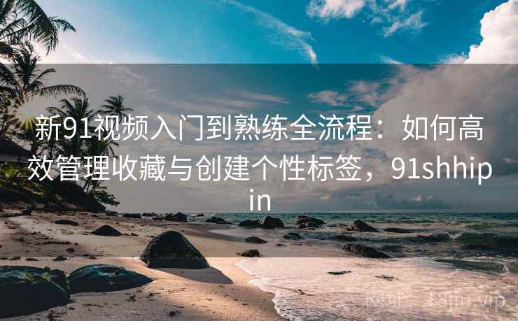 新91视频入门到熟练全流程：如何高效管理收藏与创建个性标签，91shhipin